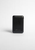 Black power bank with 'KAPSEL' branding on a white background