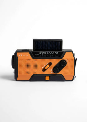 Vevradio med solceller